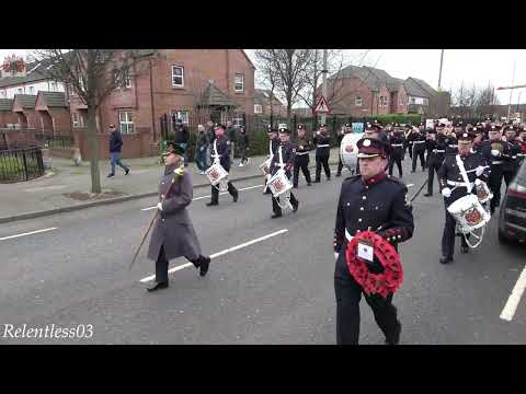 Pride Of The Raven (No.4) @ UDR2 Memorial Parade ~ 26/02/22 (4K)