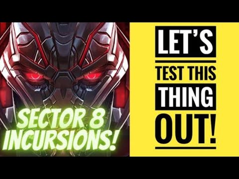First Look At Sector 8 Incursions!   Marvel Contest Of Champions!