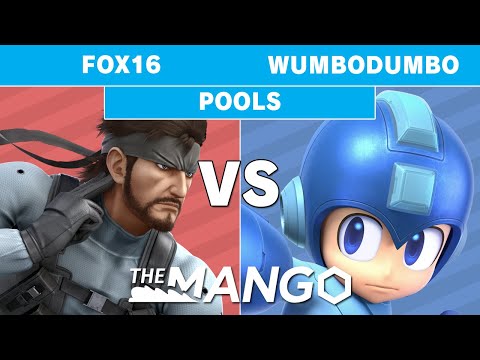 The Mango 3 - Fox16 (Snake) vs WumboDumbo (Megaman) Singles Pools - Smash Ultimate