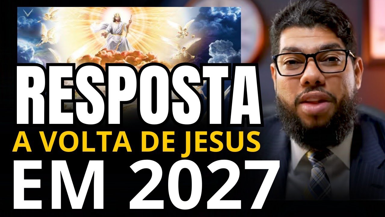 RESPOSTA PARA QUEM DIZ QUE JESUS VOLTARÁ EM 2027 Pr Eleazar Domini #igreja #iasd #adventistas