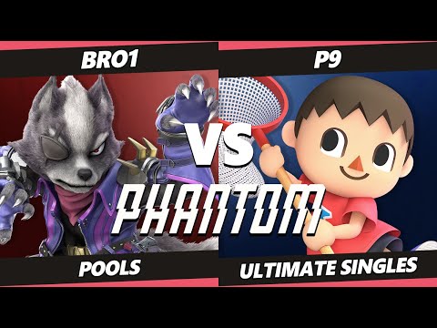 Phantom 2022 - Bro1 (Wolf) Vs. P9 (Villager) SSBU Ultimate Tournament