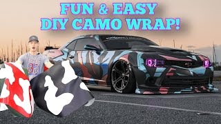 Easy &amp; Fun DIY Camo Wrap
