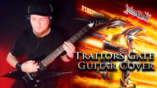 TRAITORS GATE - JUDAS PRIEST - GUITAR COVER - BY HUGO J. MEZA #firepower @judaspriest