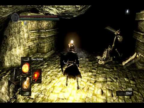 Dark Souls Durante Edition - Walkthrough Pt43 - Large Divine Ember,Rea's Friends