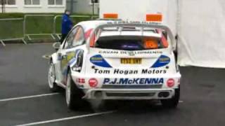preview picture of video 'WRC Service Park, Sligo, 2009'