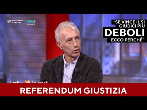 Travaglio: “Referendum, se vince il sì i pm avranno la testa dei poliziotti, non dei giudici”