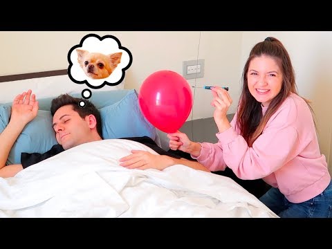 SCOPPIO PALLONCINI A LUÌ PER 24 ORE! *SCHERZO*