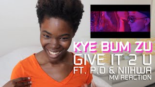 Kye Bum Zu (계범주) - GIVE IT 2 U (Ft. P.O of Block B & Niihwa) | MV Reaction