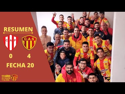 RESUMEN ATLETICO PARANA 0 SARMIENTO 4 FECHA 20 FEDERAL A