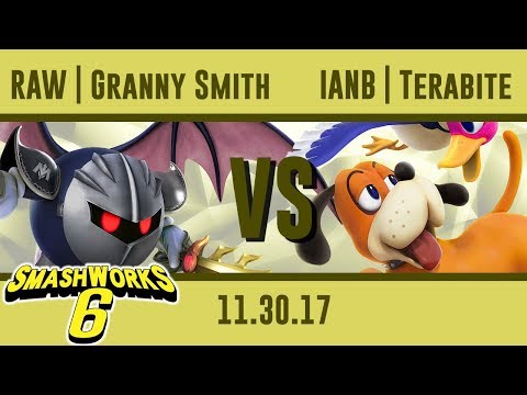 RAW | Granny Smith (Meta Knight) vs IANB | Terabite (Duck Hunt) - SmashWorks 6 - Wii U