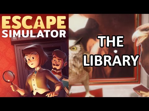 Escape Simulator - The Library Walkthrough | Edgewood Mansion