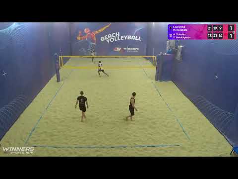 11:40 I. Skrynnik / M. Horobets - A. Zabuha / Y. Yevdokymov 03.03.2023 | Winners Beach Volleyball
