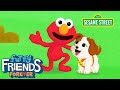 Sesame Street Search For Triangles Elmo Puppy Furry Friends Forever
