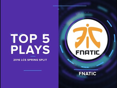 [LoL] Fnatic's Top 5 Plays from the 2016 Spring Split