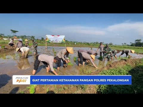 POLRES PEKALONGAN GIAT PERTANIAN UNTUK KETAHANAN PANGAN