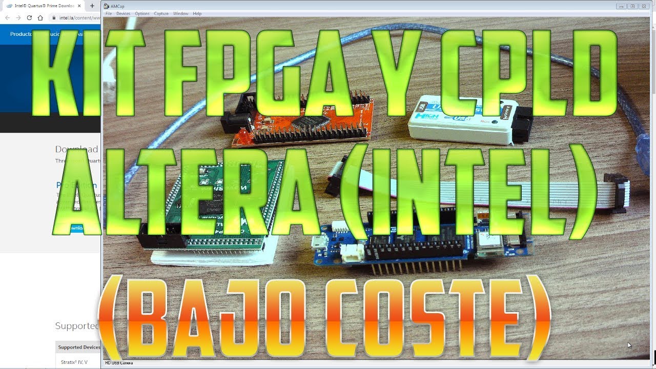 Kit FPGA y CPLD de Altera (Intel). Bajo coste