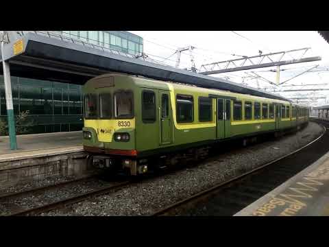Dublin Connolly Station- DART & Commuter Trains, Saturday 20th August 2022