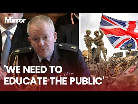 Defence Chief's CHILLING WARNING to the British public