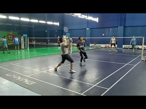 Badminton MuhibbahTeam Men's Double Sparring - Akmal Tot / Thaqif Vs Iwan / Tarmizi