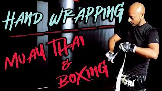How to Wrap Your Hands - Muay Thai / Boxing For Workouts!