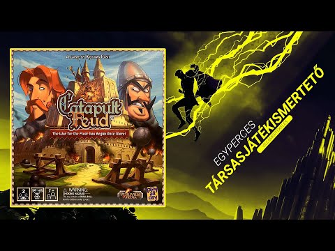 #407. Katapult csata | Egyperces társasjátékismertető - Game-Obscura