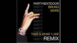 Bruno Mars - That&#39;s What I Like (PARTYNEXTDOOR Remix) (Slowed + Reverb)