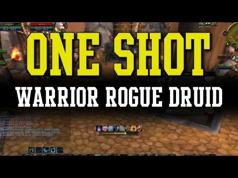 ONE SHOT 3v3! | Warrior Rogue Druid Arena