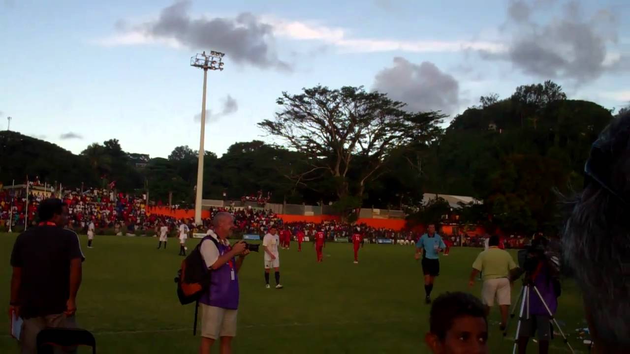 'O' League Final 1st leg, Amicale FC vs Auckland C...