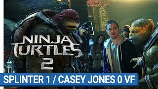 NINJA TURTLES 2 - Splinter 1/Casey Jones 0 (VF)