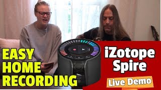 Video thumbnail for Easy Home Recording | iZotope Spire Studio Audio Interface Recording Demo | Steve Stine by Steve Stine Guitar Lessons