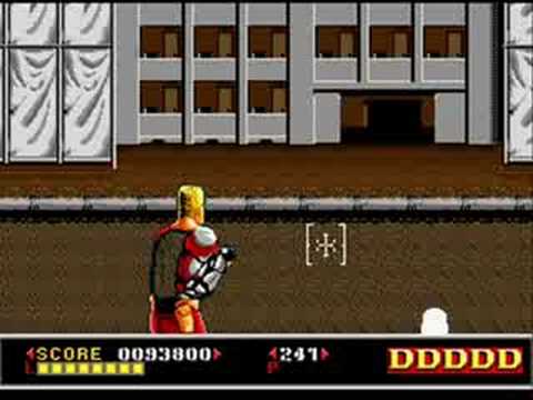 dynamite duke megadrive test