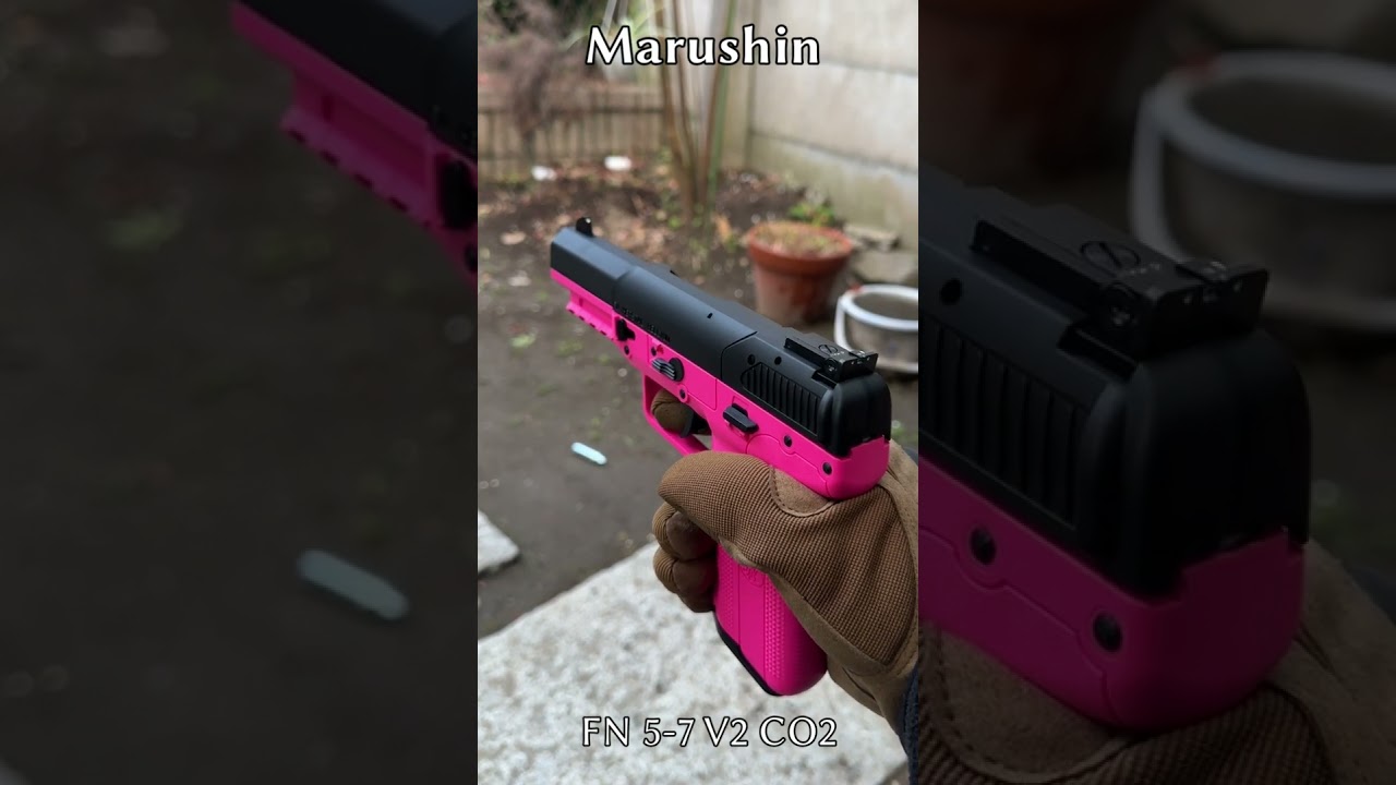 Marushin　FN 5-7 V2 ショックピンク  #airsoft #マルシン