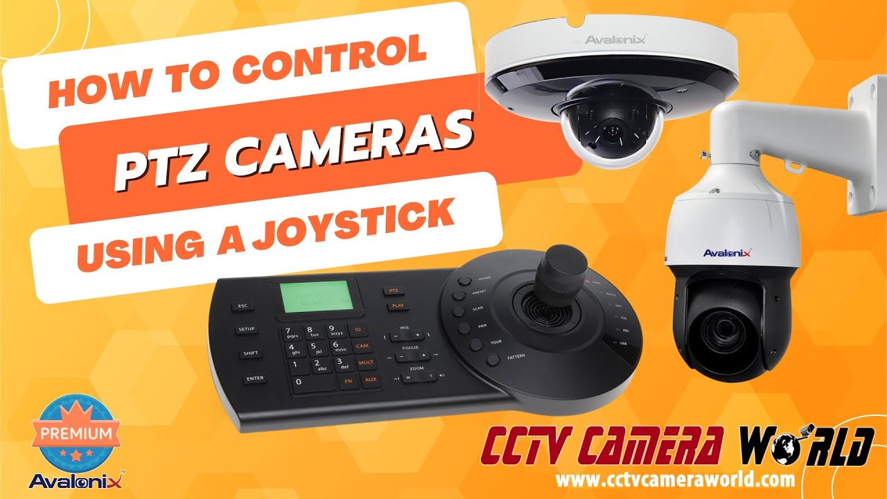 How to Control PTZ Cameras Using a PTZ Controller
