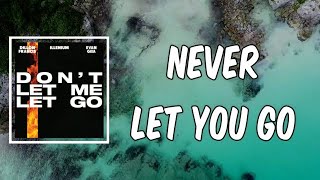 Lyric: Never Let You Go by Dillon Francis