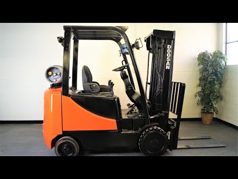 DOOSAN GC25P-5 5,000lb LP (Propane) #0266 - Forklift for Sale