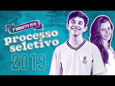 Processo Seletivo do IFMG 2019/2º semestre