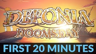 Deponia Doomsday Gameplay: First 20 Minutes | PC Steam