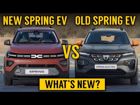 New Dacia Spring EV Vs Old Spring EV | What's New? | Spring EV 2024 Vs Sping EV 2023 | Kwid 2024