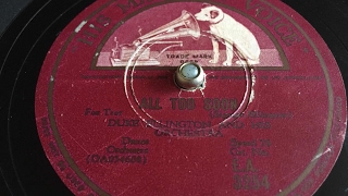 Duke Ellington - All Too Soon - 78 rpm - HMV EA3254