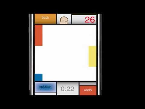 mondrian - an iPhone puzzle game with an artistic twist