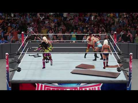 DANA BROOKE VS BAYLEY VS ALEXA BLISS VS NAOMI VS BECKY LYNCH VS CHARLOTTE WWE Wrestlemania -WWE 2K18