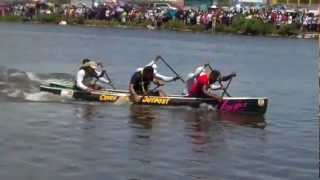 preview picture of video 'La Ruta Maya Belize River Challenge 2012 - Race To The Finish - Day 4'
