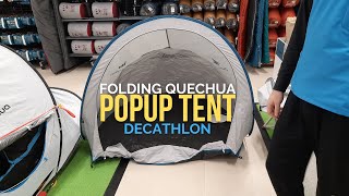 Folding Quechua Popup Tent for 2 Adults from Decathlon