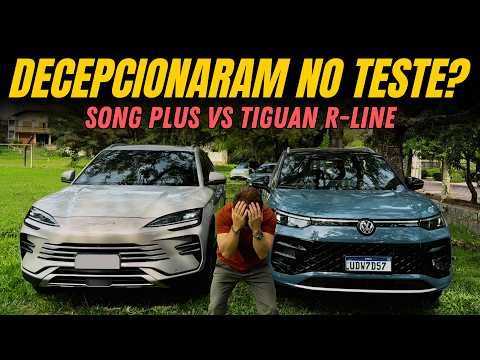 TEST DRIVE TIGUAN VS SONG. Qual o Melhor SUV Para Dirigir?