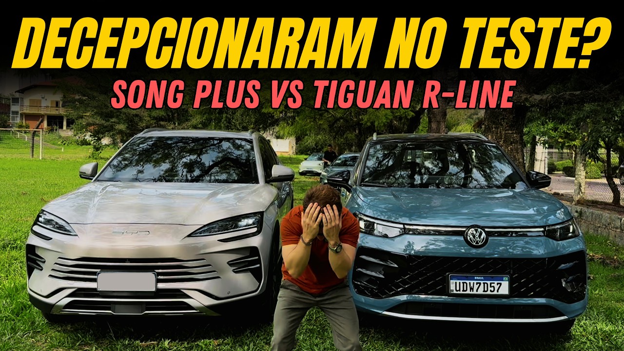TEST DRIVE TIGUAN VS SONG. Qual o Melhor SUV Para Dirigir?