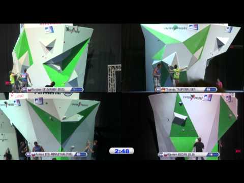 IFSC Climbing World Championships Paris 2012 - Replay Men's Bouldering Semi-Final
