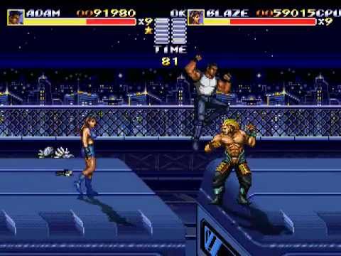 Streets of Rage Remake 5.0 - Adam and Blaze (Stage 2)