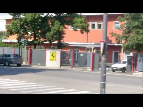 Thumbnail for Ferrari 458 Italia and Ferrari F430 Spider outside Ferrari factory - HD by Ferrari 458 Italia