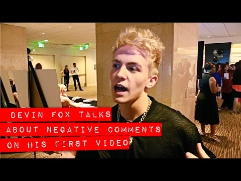 Devin Fox discusses negative comments on his 1st video
