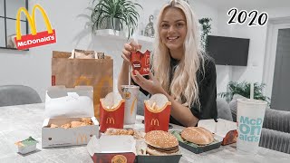 Testing The McDonald's Christmas Menu 2020 | McDonalds Mukbang & Drive Thru With Me | Jessica Jayne